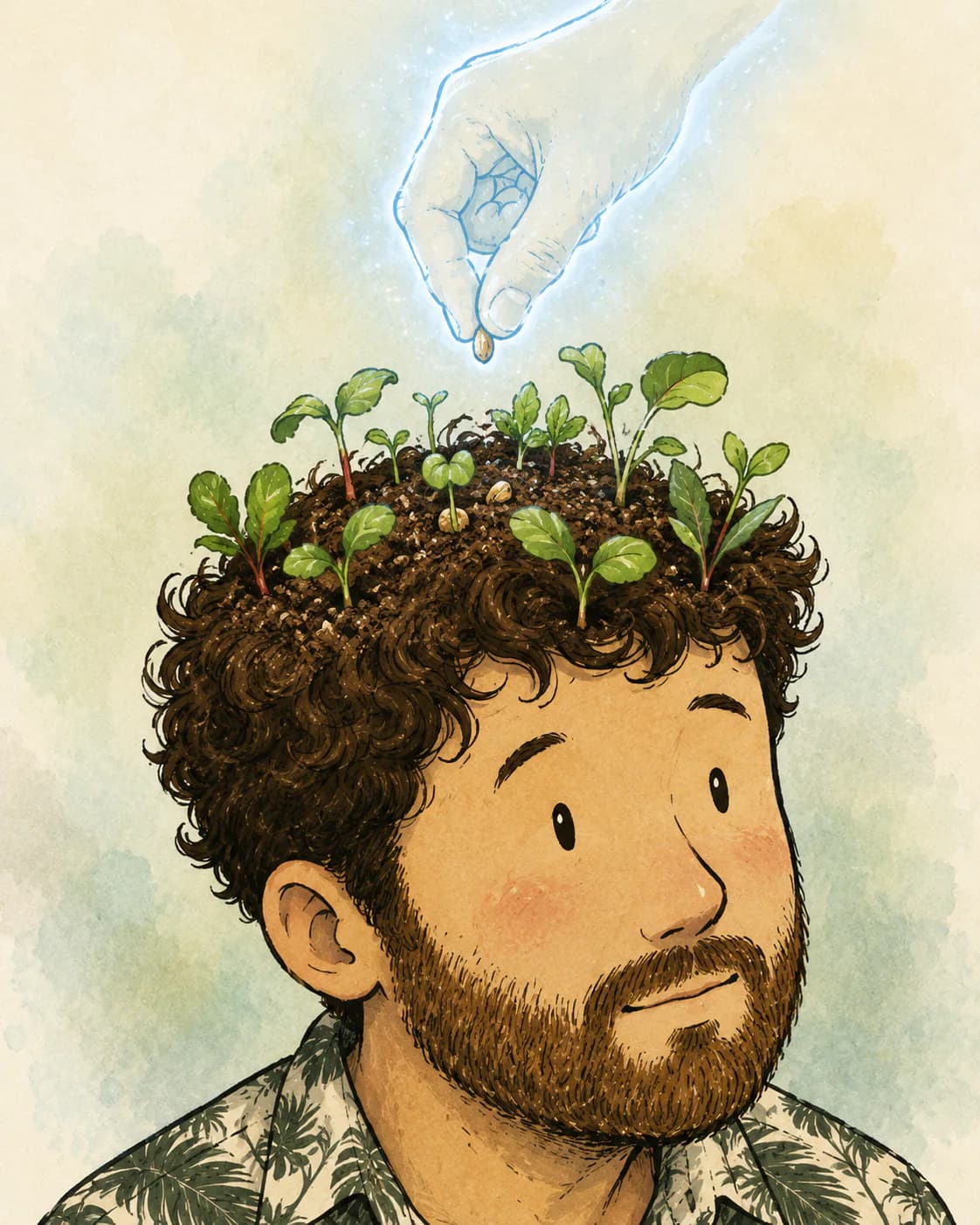 Une graine plantée dans un cerveau