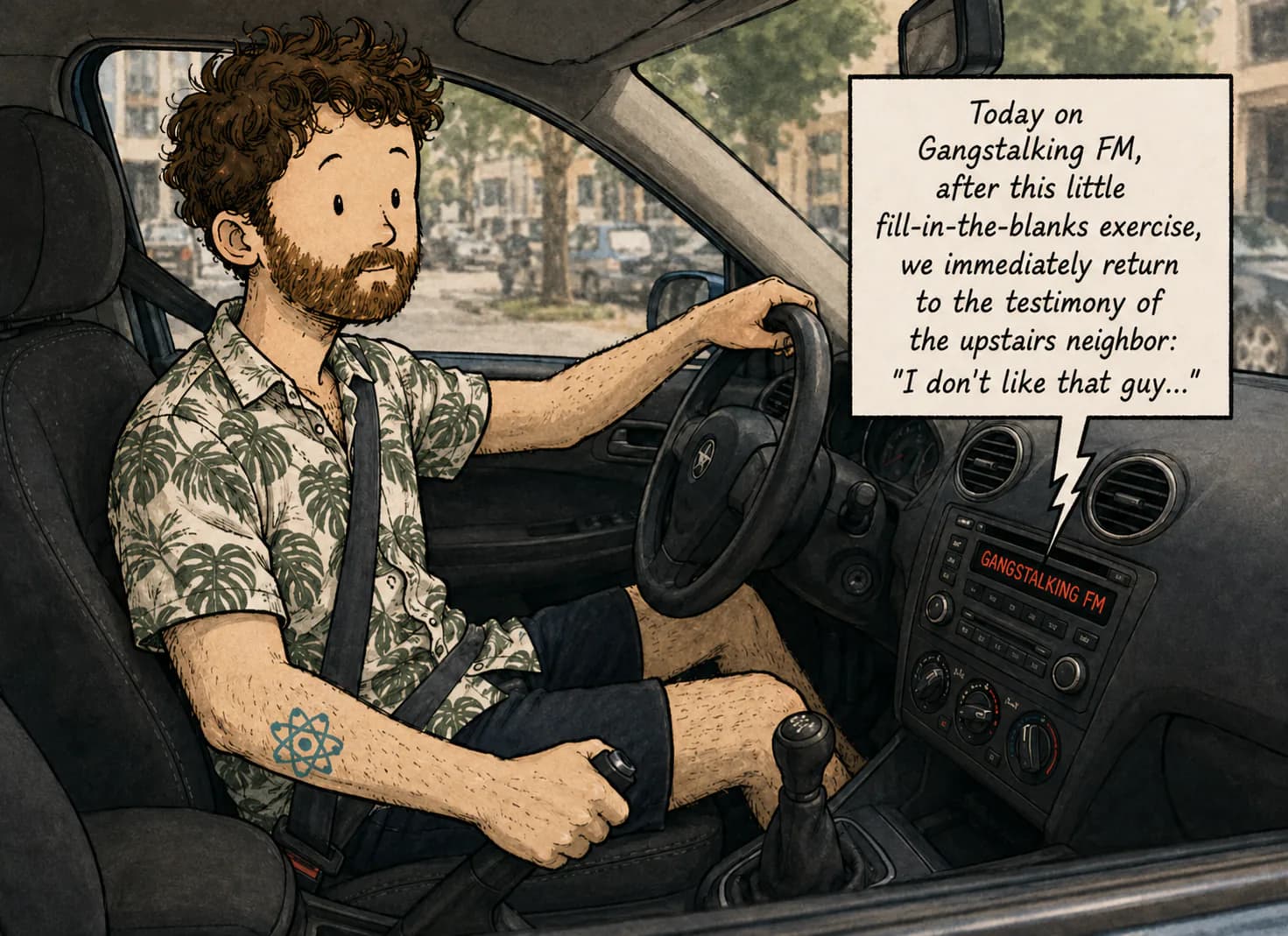 An analogy with an FM radio station