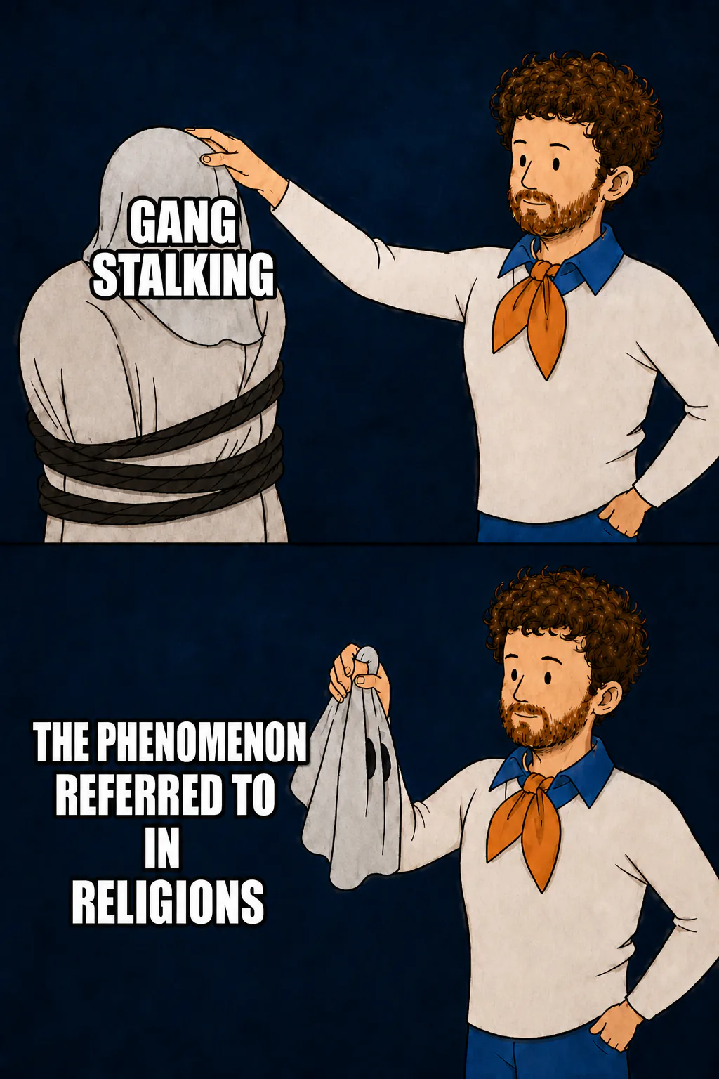 Scooby-Doo and the gang unmasking the phenomenon